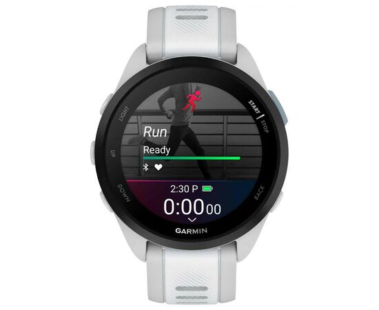 Смарт-часы Garmin Forerunner 165 Music, Mist Grey/Whitestone, GPS (010-02863-31), изображение 2 Смарт-часы Garmin Forerunner 165 Music, Mist Grey/Whitestone, GPS (010-02863-31), изображение 2