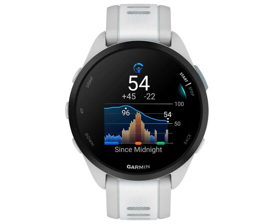 Смарт-часы Garmin Forerunner 165 Music, Mist Grey/Whitestone, GPS (010-02863-31), изображение 7 Смарт-часы Garmin Forerunner 165 Music, Mist Grey/Whitestone, GPS (010-02863-31), изображение 7