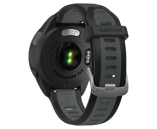 Смарт-часы Garmin Forerunner 165 Music, Black/Slate Grey, GPS (010-02863-30), изображение 6 Смарт-часы Garmin Forerunner 165 Music, Black/Slate Grey, GPS (010-02863-30), изображение 6