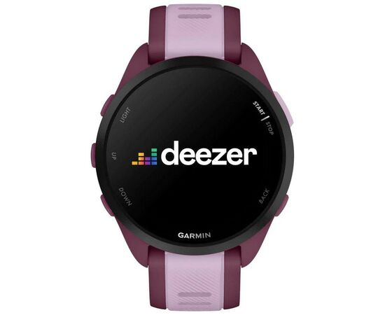 Смарт-годинник Garmin Forerunner 165 Music, GPS, WiFi, Berry/Lilac, GPS (010-02863-33), зображення 10