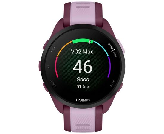 Смарт-годинник Garmin Forerunner 165 Music, GPS, WiFi, Berry/Lilac, GPS (010-02863-33), зображення 11
