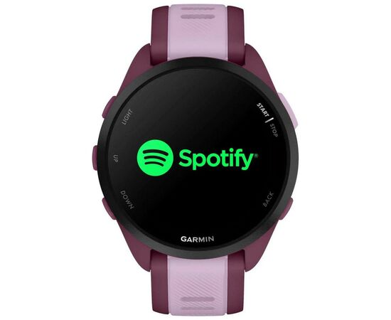 Смарт-годинник Garmin Forerunner 165 Music, GPS, WiFi, Berry/Lilac, GPS (010-02863-33), зображення 12