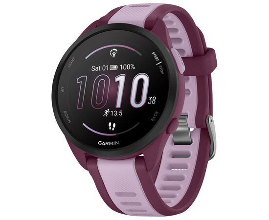 Смарт-годинник Garmin Forerunner 165 Music, GPS, WiFi, Berry/Lilac, GPS (010-02863-33)