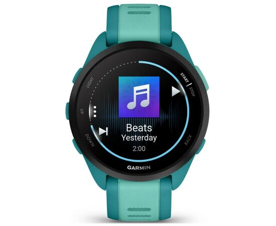 Смарт-часы Garmin Forerunner 165 Music, Turquoise/Aqua, GPS (010-02863-32), изображение 10 Смарт-часы Garmin Forerunner 165 Music, Turquoise/Aqua, GPS (010-02863-32), изображение 10