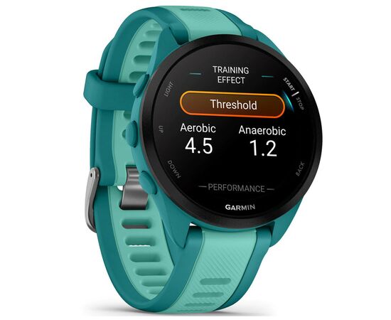 Смарт-часы Garmin Forerunner 165 Music, Turquoise/Aqua, GPS (010-02863-32), изображение 3 Смарт-часы Garmin Forerunner 165 Music, Turquoise/Aqua, GPS (010-02863-32), изображение 3