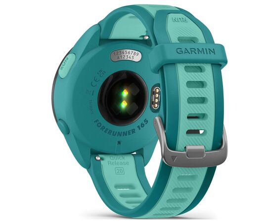 Смарт-часы Garmin Forerunner 165 Music, Turquoise/Aqua, GPS (010-02863-32), изображение 6 Смарт-часы Garmin Forerunner 165 Music, Turquoise/Aqua, GPS (010-02863-32), изображение 6