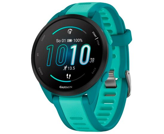 Смарт-часы Garmin Forerunner 165 Music, Turquoise/Aqua, GPS (010-02863-32)