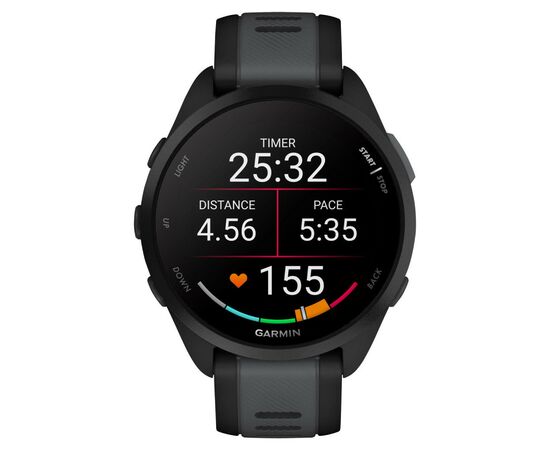 Смарт-годинник Garmin Forerunner 165, GPS, Black/Slate Grey, GPS (010-02863-20), зображення 7 Смарт-годинник Garmin Forerunner 165, GPS, Black/Slate Grey, GPS (010-02863-20), зображення 7