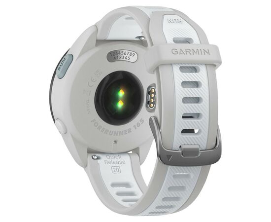 Смарт-часы Garmin Forerunner 165, GPS, Mist Grey/Whitestone, GPS (010-02863-21), изображение 6 Смарт-часы Garmin Forerunner 165, GPS, Mist Grey/Whitestone, GPS (010-02863-21), изображение 6