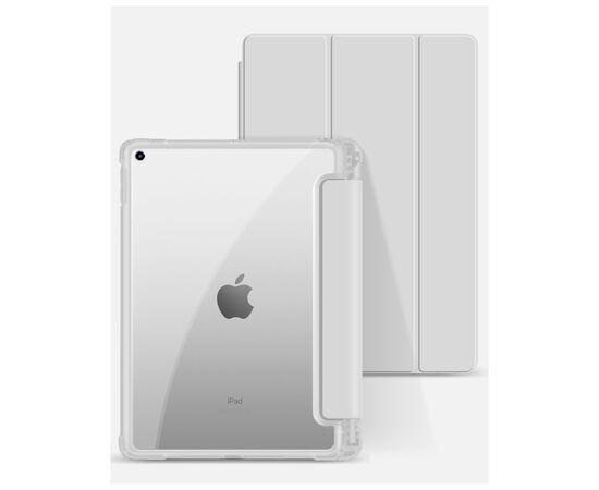 Чохол до планшета BeCover Soft Edge Pencil mount Apple iPad Air 4 10.9 2020/2021 Gray (706820), зображення 2 Чохол до планшета BeCover Soft Edge Pencil mount Apple iPad Air 4 10.9 2020/2021 Gray (706820), зображення 2