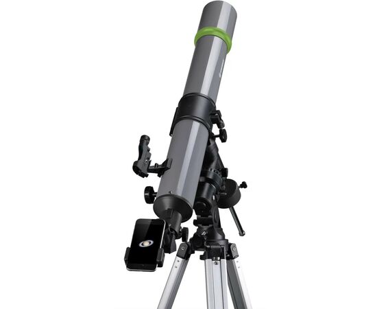 Телескоп Bresser Space Explorer 90/900 EQ3 з місячним фільтром і адаптером для смартфона (9621801) (930727), изображение 5 Телескоп Bresser Space Explorer 90/900 EQ3 з місячним фільтром і адаптером для смартфона (9621801) (930727), изображение 5