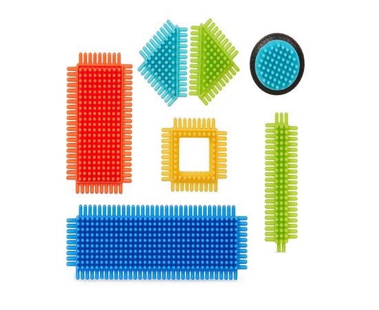 Конструктор Battat серії Bristle Blocks - Будівельник, 36 деталей (BT3099Z), зображення 3 Конструктор Battat серії Bristle Blocks - Будівельник, 36 деталей (BT3099Z), зображення 3