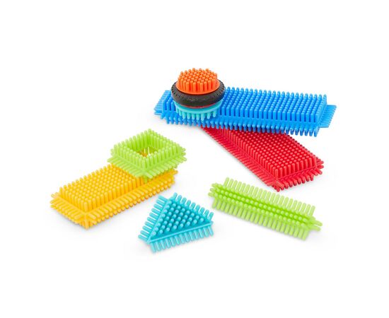 Конструктор Battat серії Bristle Blocks - Будівельник, 36 деталей (BT3099Z), зображення 4 Конструктор Battat серії Bristle Blocks - Будівельник, 36 деталей (BT3099Z), зображення 4