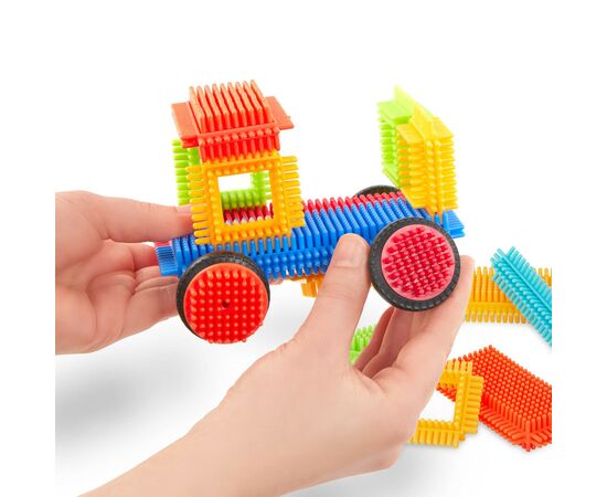 Конструктор Battat серії Bristle Blocks - Будівельник, 36 деталей (BT3099Z), зображення 5 Конструктор Battat серії Bristle Blocks - Будівельник, 36 деталей (BT3099Z), зображення 5