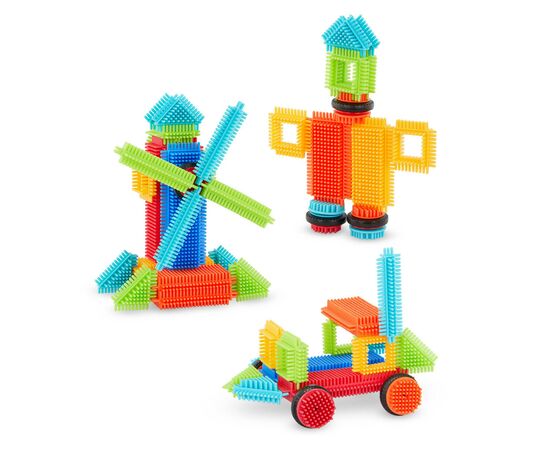 Конструктор Battat серии Bristle Blocks - Строитель, 36 деталей (BT3099Z)