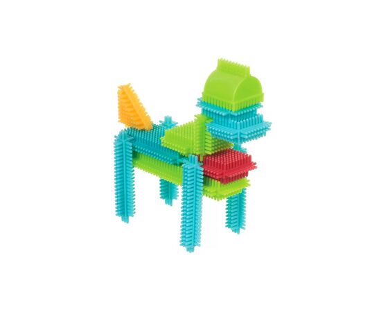Конструктор Battat серії Bristle Blocks - Будівельник, 56 деталей (BT3070Z), зображення 4 Конструктор Battat серії Bristle Blocks - Будівельник, 56 деталей (BT3070Z), зображення 4
