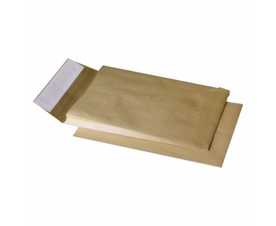 Конверт Куверт С4 (229х324мм) kraft paper, Peel & Seal, sides 40 mm (381227)