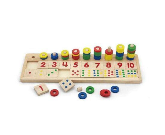 Розвиваюча іграшка Viga Toys Вчимося рахувати (59072), зображення 2 Розвиваюча іграшка Viga Toys Вчимося рахувати (59072), зображення 2