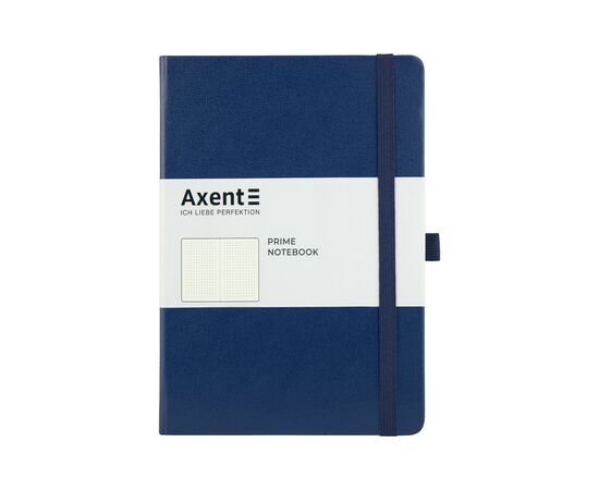 Блокнот Axent Partner Prime 145х210 мм A5 96 листов в точку Синий (8304-02-A)