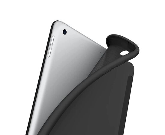 Чехол для планшета BeCover Tri Fold Soft TPU Silicone Apple iPad 9.7 2017/2018 A1822/A1823/A1893/A1954 Black (706875), изображение 4 Чехол для планшета BeCover Tri Fold Soft TPU Silicone Apple iPad 9.7 2017/2018 A1822/A1823/A1893/A1954 Black (706875), изображение 4