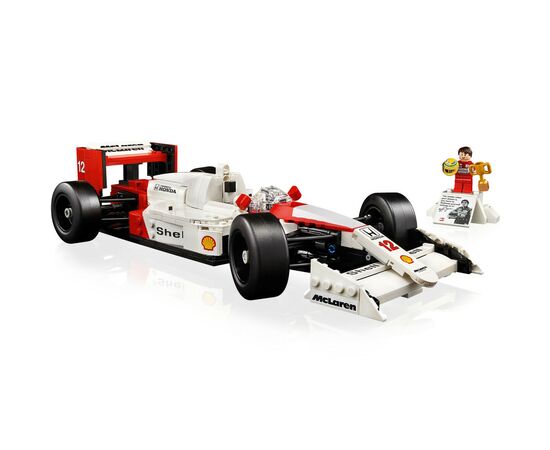 Конструктор LEGO Icons McLaren MP4/4 и Айртон Сенна (10330), изображение 4 Конструктор LEGO Icons McLaren MP4/4 и Айртон Сенна (10330), изображение 4