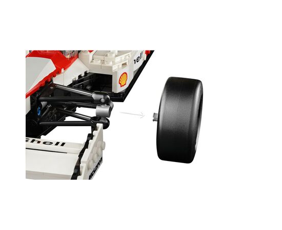 Конструктор LEGO Icons McLaren MP4/4 и Айртон Сенна (10330), изображение 8 Конструктор LEGO Icons McLaren MP4/4 и Айртон Сенна (10330), изображение 8