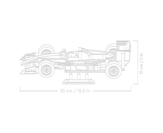 Конструктор LEGO Icons McLaren MP4/4 и Айртон Сенна (10330), изображение 9 Конструктор LEGO Icons McLaren MP4/4 и Айртон Сенна (10330), изображение 9