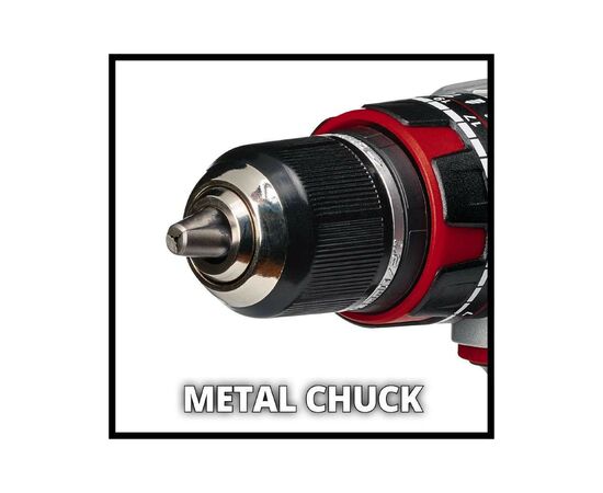 Шуруповерт Einhell TP-CD 18/80 Li-i BL - Solo, PXC 18В, 80Нм (без АКБ и ЗУ) (4514305), изображение 7 Шуруповерт Einhell TP-CD 18/80 Li-i BL - Solo, PXC 18В, 80Нм (без АКБ и ЗУ) (4514305), изображение 7