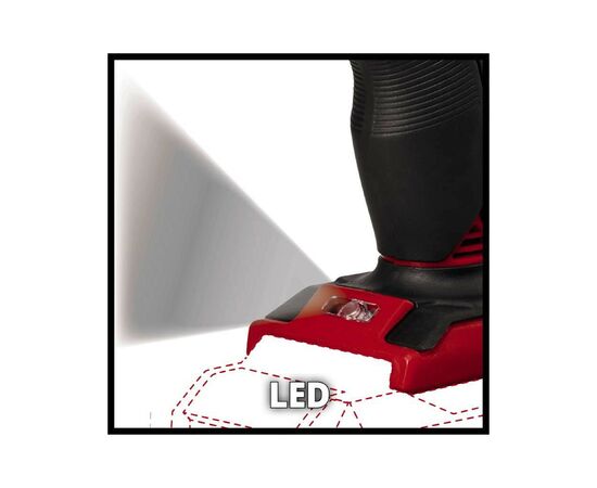 Шуруповерт Einhell TP-CD 18/80 Li-i BL - Solo, PXC 18В, 80Нм (без АКБ и ЗУ) (4514305), изображение 8 Шуруповерт Einhell TP-CD 18/80 Li-i BL - Solo, PXC 18В, 80Нм (без АКБ и ЗУ) (4514305), изображение 8