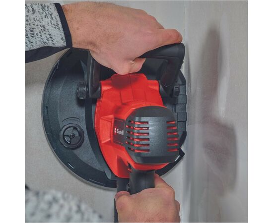 Шлифовальная машина Einhell для стен TC-DWS 225, 1220 Вт, 225 мм, набор шлифбумаги 6 шт (4259945), изображение 5