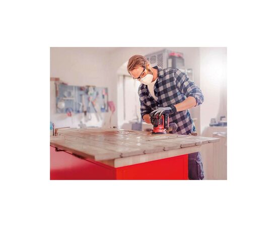 Шлифовальная машина Einhell TE-RS 18LI - Solo 18В, 125 мм, 14000-22000 дв/мин, (без АКБ и ЗУ) (4462010), изображение 11