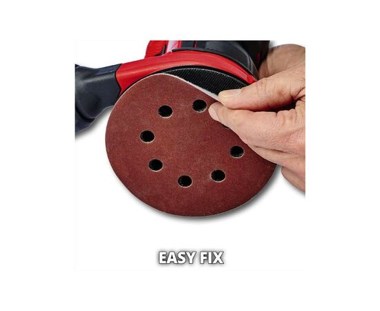 Шлифовальная машина Einhell TE-RS 18LI - Solo 18В, 125 мм, 14000-22000 дв/мин, (без АКБ и ЗУ) (4462010), изображение 8