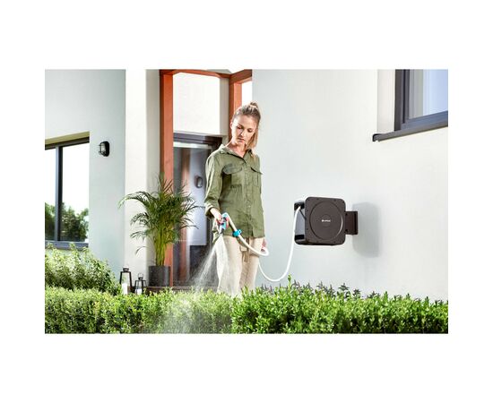Поливочный шланг Cellfast на катушке ERGO, 20м+2м, шланга 1/2", комплект коннекторов и ороситель ERGO (55-410), изображение 3 Поливочный шланг Cellfast на катушке ERGO, 20м+2м, шланга 1/2", комплект коннекторов и ороситель ERGO (55-410), изображение 3