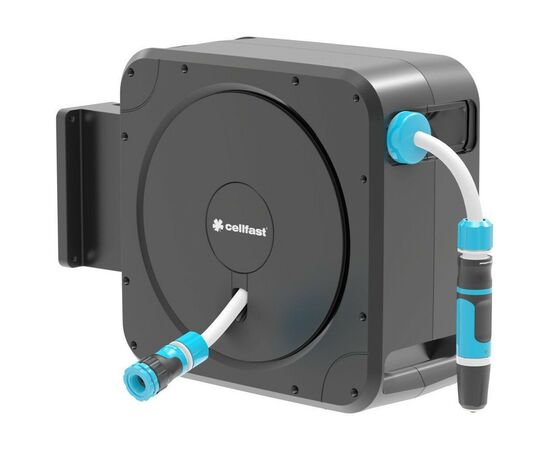 Поливочный шланг Cellfast на катушке ERGO, 20м+2м, шланга 1/2", комплект коннекторов и ороситель ERGO (55-410), изображение 6 Поливочный шланг Cellfast на катушке ERGO, 20м+2м, шланга 1/2", комплект коннекторов и ороситель ERGO (55-410), изображение 6