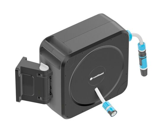 Поливочный шланг Cellfast на катушке ERGO, 20м+2м, шланга 1/2", комплект коннекторов и ороситель ERGO (55-410), изображение 7 Поливочный шланг Cellfast на катушке ERGO, 20м+2м, шланга 1/2", комплект коннекторов и ороситель ERGO (55-410), изображение 7