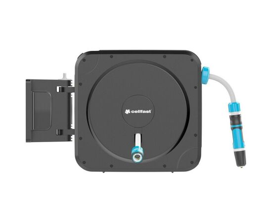 Поливочный шланг Cellfast на катушке ERGO, 20м+2м, шланга 1/2", комплект коннекторов и ороситель ERGO (55-410), изображение 8 Поливочный шланг Cellfast на катушке ERGO, 20м+2м, шланга 1/2", комплект коннекторов и ороситель ERGO (55-410), изображение 8