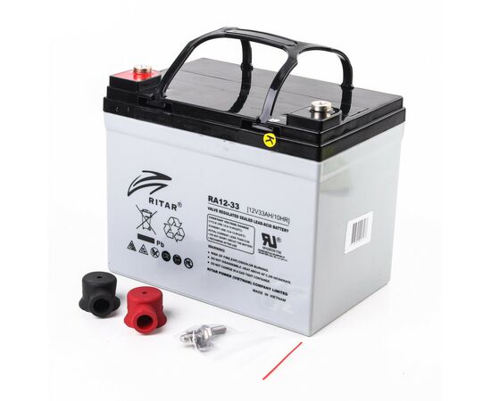 Батарея до ДБЖ Ritar AGM RA12-33, 12V-33Ah (RA12-33)