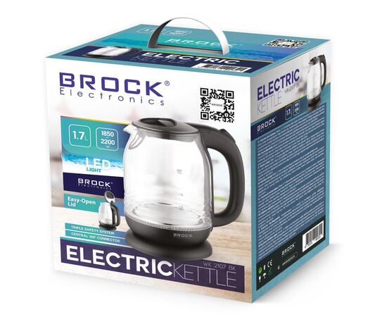 Электрочайник Brock WK 2107 BK (WK2107BK), изображение 3 Электрочайник Brock WK 2107 BK (WK2107BK), изображение 3