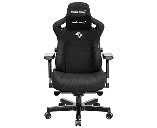 Крісло ігрове Anda Seat Kaiser 3 Fabric Size L Black (AD12YDC-L-01-B-CF)