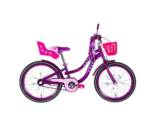 Велосипед Formula Flower Premium 20" 10" St 2024 Фіолетовий (OPS-FRK-20-212)