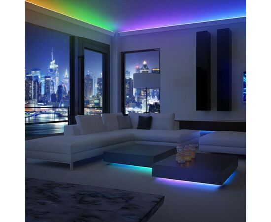 Светодиодная лента Eurolamp Smart (LED/SET-5M/RGB), изображение 3 Светодиодная лента Eurolamp Smart (LED/SET-5M/RGB), изображение 3