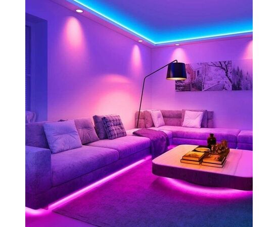 Светодиодная лента Eurolamp Smart (LED/SET-5M/RGB), изображение 4 Светодиодная лента Eurolamp Smart (LED/SET-5M/RGB), изображение 4