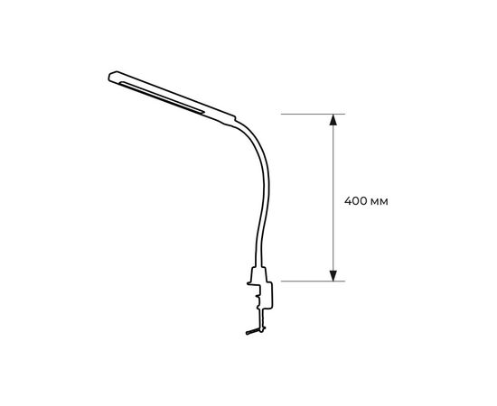 Настільна лампа Eurolamp LED-TLS-8W(white), зображення 3 Настільна лампа Eurolamp LED-TLS-8W(white), зображення 3