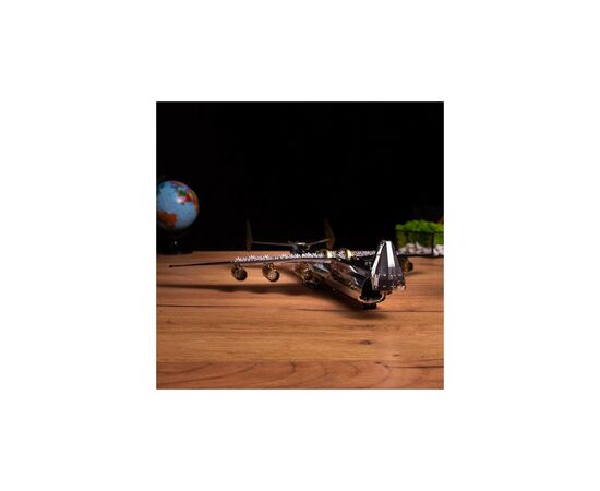 Конструктор Metal Time Коллекционная модель Ukrainian Dream механический самолет Мрія АН-225 двухцветный Exclusive Edit (MT001EE), изображение 4 Конструктор Metal Time Коллекционная модель Ukrainian Dream механический самолет Мрія АН-225 двухцветный Exclusive Edit (MT001EE), изображение 4