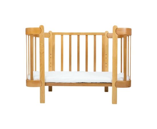 Кроватка Ingvart трансформер Nika 60 с опускной боковинкой (60х94, 60х120) натуральная (3190031028), изображение 3 Кроватка Ingvart трансформер Nika 60 с опускной боковинкой (60х94, 60х120) натуральная (3190031028), изображение 3