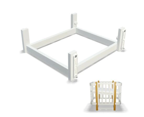 Маятниковый механизм Ingvart к кровати Nika продольный (в трансформацию люлька, 60х94 или 70х94) (m319003), изображение 2
