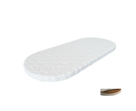 Матрац для дитячого ліжечка Ingvart на диванчик Smart Bed Round кокос+латекс, 72х168 см (7227272)