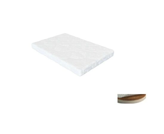 Матрас для детской кроватки Ingvart трансформер на кровать Smart Bed Round кокос+латекс, 72х72/120 см (721727), изображение 4 Матрас для детской кроватки Ingvart трансформер на кровать Smart Bed Round кокос+латекс, 72х72/120 см (721727), изображение 4