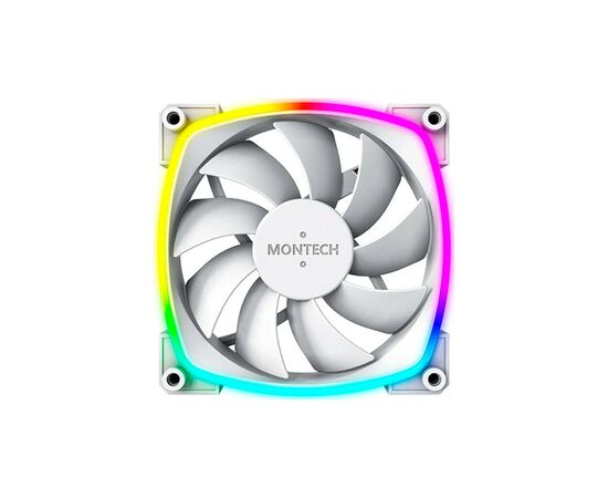 Кулер до корпусу MONTECH AX120 PWM WHITE, зображення 2 Кулер до корпусу MONTECH AX120 PWM WHITE, зображення 2