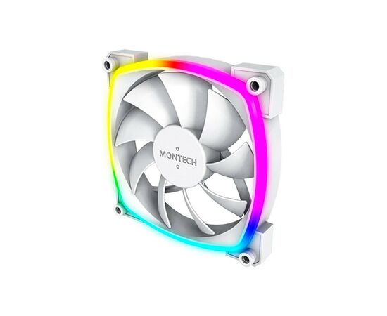 Кулер до корпусу MONTECH AX120 PWM WHITE, зображення 3 Кулер до корпусу MONTECH AX120 PWM WHITE, зображення 3